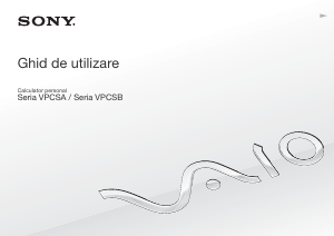 Manual Sony Vaio VPCSB2A7E Laptop