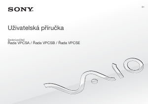 Manuál Sony Vaio VPCSE1A9E Laptop