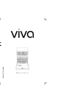 Mode d’emploi Viva VVD54S01EP Lave-vaisselle