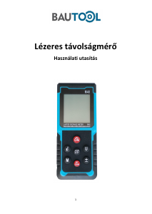 Használati útmutató Bautool M40 Lézeres távolságmérő