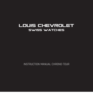 Manual Louis Chevrolet LC3-AA-NOI Big Curve LC3 Classic Watch