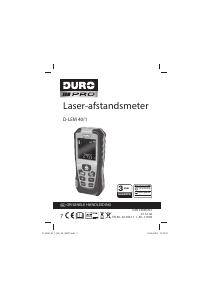 Handleiding DURO D-LEM 40/1 Afstandsmeter