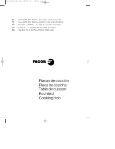Manual de uso Fagor 6IFT-4SLX Placa