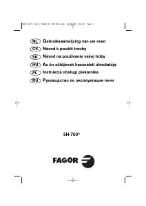 Návod Fagor 5H-750BEPOCA Rúra