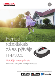 Rokasgrāmata Honda HRM3000 Miimo Zāles pļāvējs