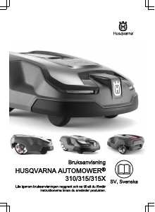 Bruksanvisning Husqvarna Automower 315X Gräsklippare