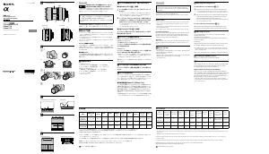 説明書 ソニー SAL20F28 カメラレンズ