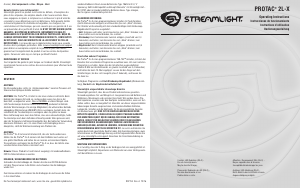 Handleiding Streamlight Protac 2L-X Zaklamp