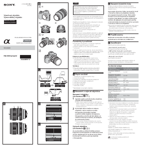 Manuál Sony SEL24240 Objektiv