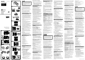 Manual Sony SEL2470GM2 Lente