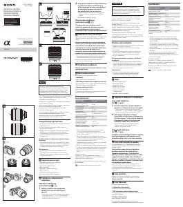 Instrukcja Sony SEL2870 Obiektyw