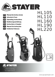 Mode d’emploi Stayer HL105 Nettoyeur haute pression