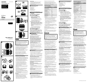 Manual Sony SEL35F18F Lente