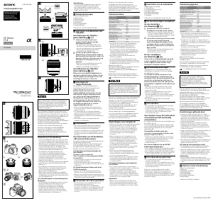 Bedienungsanleitung Sony SEL35F18F Objektiv