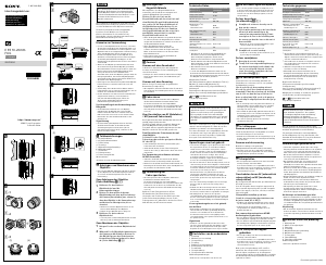 Bedienungsanleitung Sony SELP1020G Objektiv