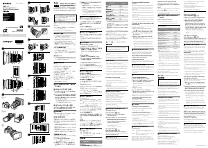 Manual de uso Sony SELP28135G Objetivo
