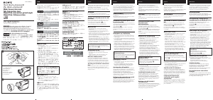 Manual de uso Sony VCL-0625 S Objetivo