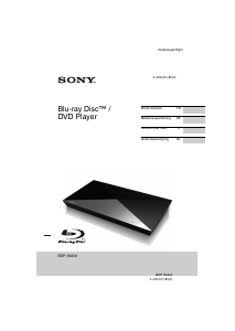 Handleiding Sony BDP-S6200 Blu-ray speler