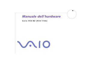 Manuale Sony PCV-RZ424 Vaio Desktop