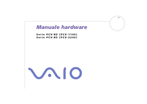 Manuale Sony PCV-RZ502P Vaio Desktop