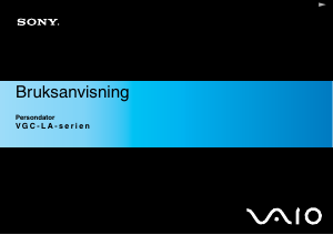 Bruksanvisning Sony VGC-LA2 Vaio Stationär dator