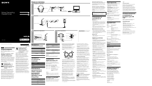 Εγχειρίδιο Sony MDR-1RNC Ακουστικά