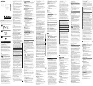 Manual Sony MDR-AS600BT Auscultador