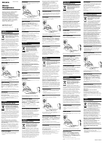 Manual Sony MDR-ED12LP Căşti