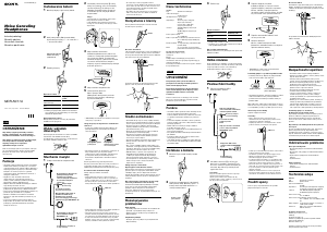 Instrukcja Sony MDR-NC11A Słuchawki