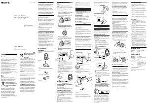 Bedienungsanleitung Sony MDR-RF810RK Kopfhörer