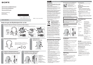 Brugsanvisning Sony MDR-XB450BV Hovedtelefon