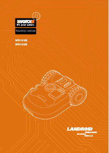 Vadovas Worx WR153E Landroid L Vejapjovė