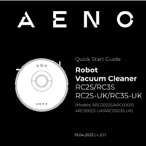 Посібник AENO RC2S-UK Пилосос