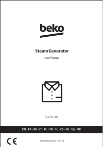 Manuale BEKO SGA 8130C Ferro da stiro