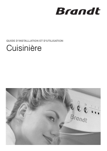 Mode d’emploi Brandt KMP715E Cuisinière