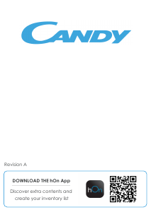 Manual de uso Candy CBT3518FWK Frigorífico combinado