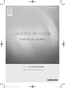 Manual Samsung WF106U4SAWQ Seine Máquina de lavar roupa