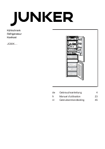 Mode d’emploi Junker JC80KCSE0 Réfrigérateur combiné