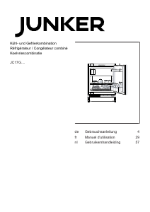 Handleiding Junker JC17GBFD0 Koelkast