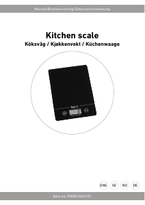 Manual Rusta 900801040101 Kitchen Scale