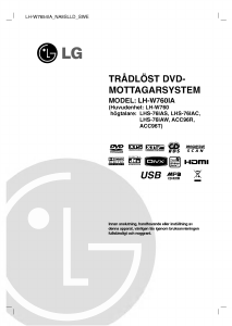 Bruksanvisning LG LH-W760IA Hembiopaket