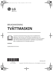 Käyttöohje LG F4T2VYM1S Pesukone
