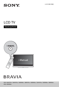 Kasutusjuhend Sony Bravia KDL-26EX550 LCD-teler