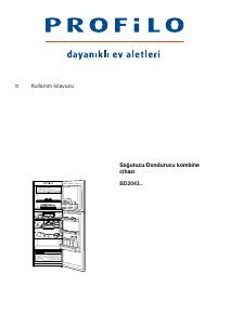 Kullanım kılavuzu Profilo BD2043WENN Donduruculu buzdolabı