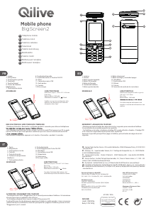 Manuale Qilive BigScreen2 Telefono cellulare