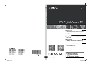 Návod Sony Bravia KDL-26S2800 LCD televízor