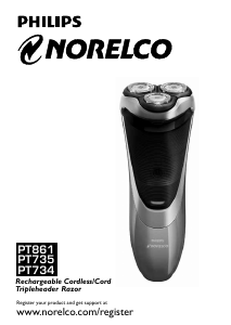 Bruksanvisning Philips-Norelco PT861 Rakapparat