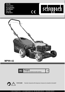 Használati útmutató Scheppach MP99-42 Fűnyíró