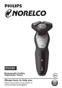 Handleiding Philips-Norelco S5290 Scheerapparaat