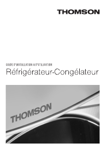 Mode d’emploi Thomson ACF300 Réfrigérateur combiné